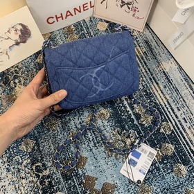Новая модель Chanel, модель： AS2070 Джинсовая ткань Свободный кр