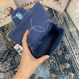 Новая модель Chanel, модель： AS2070 Джинсовая ткань Свободный кр