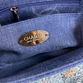 Новая модель Chanel, модель： AS2070 Джинсовая ткань Свободный кр