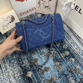 Новая модель Chanel, модель： AS2071 Джинсовая ткань Свободный кр