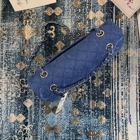 Новая модель Chanel, модель： AS2071 Джинсовая ткань Свободный кр