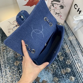 Новая модель Chanel, модель： AS2071 Джинсовая ткань Свободный кр