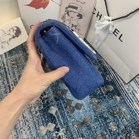Новая модель Chanel, модель： AS2072 Джинсовая ткань Свободный кр