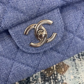 Новая модель Chanel, модель： AS2072 Джинсовая ткань Свободный кр