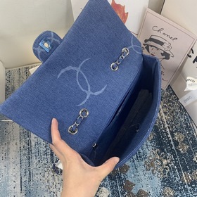 Новая модель Chanel, модель： AS2072 Джинсовая ткань Свободный кр