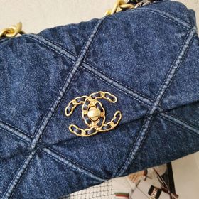 CHANEL Classic Bag 1160 Джинсовая серия Олицетворяет классику Cha