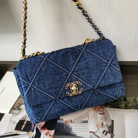 CHANEL Classic Bag 1161 Джинсовая серия Олицетворяет классику Cha