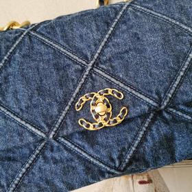 CHANEL Classic Bag 1161 Джинсовая серия Олицетворяет классику Cha