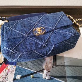 CHANEL Classic Bag 1161 Джинсовая серия Олицетворяет классику Cha