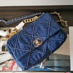 CHANEL Classic Bag 1161 Джинсовая серия Олицетворяет классику Cha