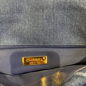 Серия джинсовой ткани CHANEL Сумка-тофу Модель： AS1161 Маленькая：