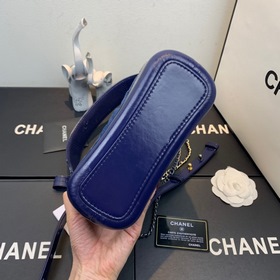 Chanel Новая модель： AS0865 Джинсовая сумка Gabrielle Серия джи
