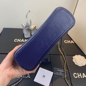 Новая модель Chanel, модель： AS1582, джинсовый синий, сумка Gabri