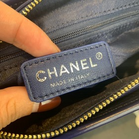 Новая модель Chanel, модель： AS1582, джинсовый синий, сумка Gabri