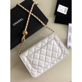 Chanel маленькая золотая сумка с цепочкой, модель AP1450 Действит