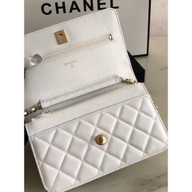 Chanel маленькая золотая сумка с цепочкой, модель AP1450 Действит