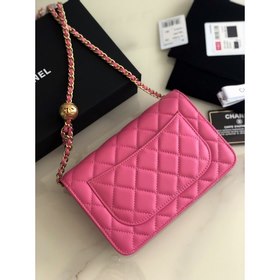 Chanel маленькая золотая сумка с цепочкой, модель AP1450 Действит