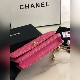 Chanel маленькая золотая сумка с цепочкой, модель AP1450 Действит