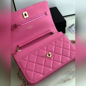 Chanel маленькая золотая сумка с цепочкой, модель AP1450 Действит