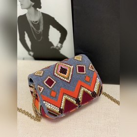 Весенняя и летняя коллекция CHANEL 22s19Bag Сумка с металлическ