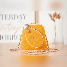 Сумка для теннисных ракеток Chanel, модель AS3150 Кожа с тканью, 