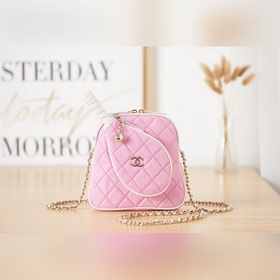 Сумка для теннисных ракеток Chanel, модель AS3150 Кожа с тканью,
