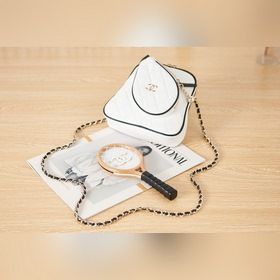 Сумка для теннисных ракеток Chanel, модель AS3150 Кожа с тканью, 