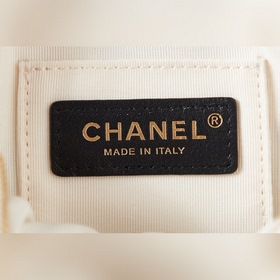 Сумка для теннисных ракеток Chanel, модель AS3150 Кожа с тканью, 