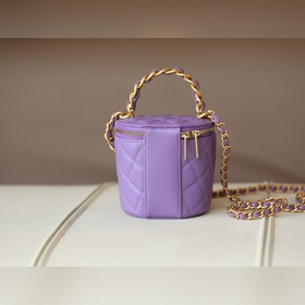 Chanel Маленькая сумка-бочонок, розовый Серия Chanel Handmade Р