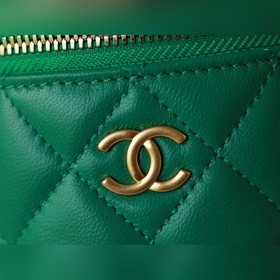 Chanel Маленькая сумка-бакет, зеленый Серия Chanel Maison de Cha