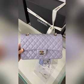 CHANEL cf — Сине-фиолетовый шарик Средняя сумка с цепочкой 2.55 