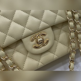 Chanel CF Classic Flap CF2.55 Сумка с цепочкой из овечьей кожи Оч