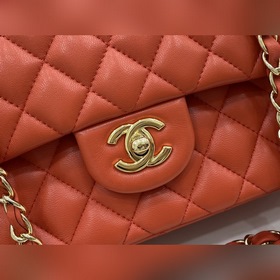 Chanel CF Classic Flap CF2.55 Сумка с цепочкой из овечьей кожи Оч