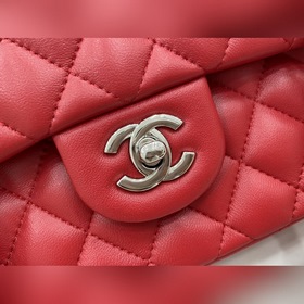 Chanel CF Classic Flap CF2.55 Сумка с цепочкой из овечьей кожи Оч