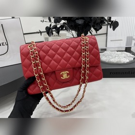Chanel CF Classic Flap CF2.55 Сумка с цепочкой из овечьей кожи Оч