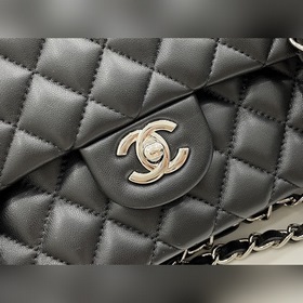 Chanel CF Classic Flap CF2.55 Сумка с цепочкой из овечьей кожи Оч
