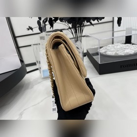 Chanel CF2.55 V-образный чехол из овечьей кожи с цепочкой, полнос