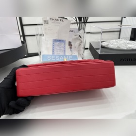 Chanel CF2.55 V-образный чехол из овечьей кожи с цепочкой, полнос