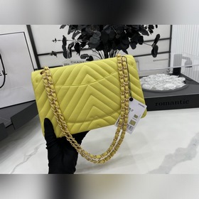 Chanel CF2.55 V-образный чехол из овечьей кожи с цепочкой, полнос