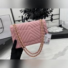 Chanel CF2.55 V-образный чехол из овечьей кожи с цепочкой, полнос