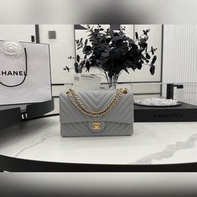 Chanel CF2.55 V-образный чехол из овечьей кожи с цепочкой, полнос