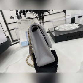 Chanel CF2.55 V-образный чехол из овечьей кожи с цепочкой, полнос