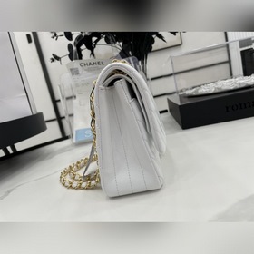 Chanel CF2.55 V-образный чехол из овечьей кожи с цепочкой, полнос