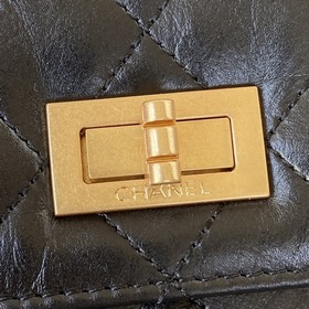 CHANEL 2.55 серия мини-сумка Выглядит потрясающе! Ретро-кожа теля