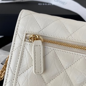 CHANEL 2.55 серия мини-сумка Выглядит потрясающе! Ретро-кожа теля