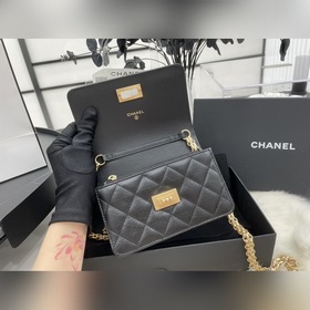 CHANEL 2.55 серия мини-сумка Выглядит потрясающе! Ретро-кожа теля