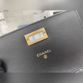 CHANEL 2.55 серия мини-сумка Выглядит потрясающе! Ретро-кожа теля