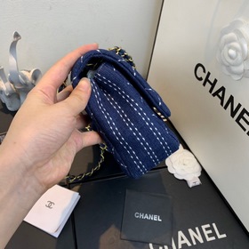 Chanel Новая модель： AS1328 Cf Джинсовая сумка Размер： 25 см