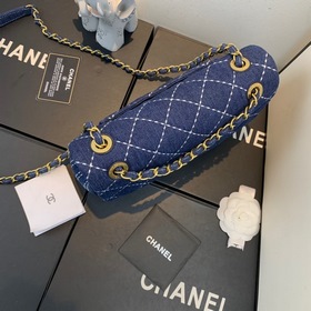 Chanel Новая модель： AS1328 Cf Джинсовая сумка Размер： 25 см