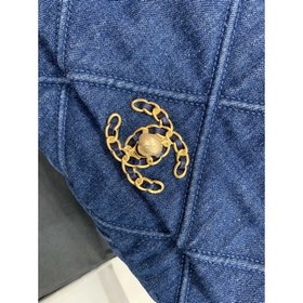 Серия джинсовой ткани CHANEL Модель сумки «тофу»： AS1161 Маленька